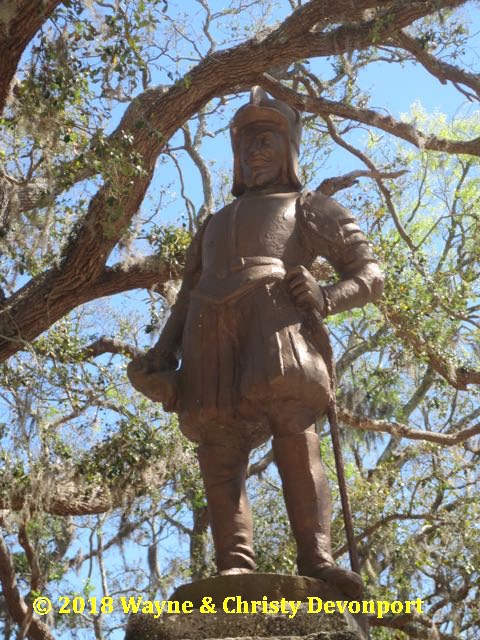 Ponce de León statue